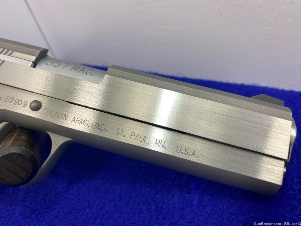 Coonan Classic Mod. B .357mag Stainless 5" *EXCELLENT AMERICAN MADE PISTOL*-img-20