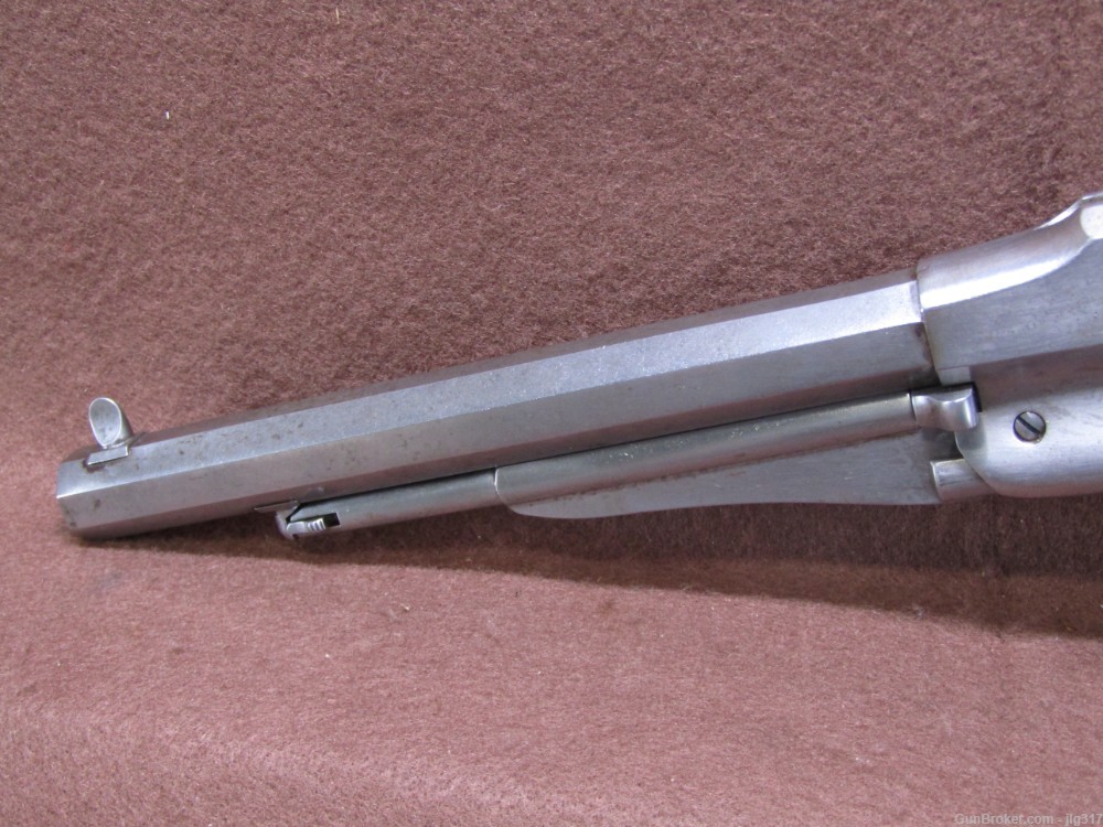 A Uberti/Cimaron 1858 Army 44 Cal 6 Shot Black Powder Percussion Revolver-img-9
