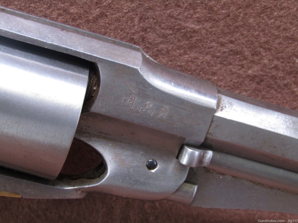 A Uberti/Cimaron 1858 Army 44 Cal 6 Shot Black Powder Percussion Revolver-img-3