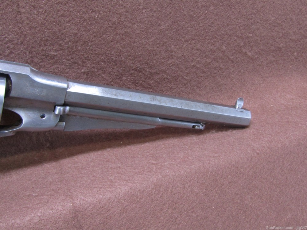 A Uberti/Cimaron 1858 Army 44 Cal 6 Shot Black Powder Percussion Revolver-img-4