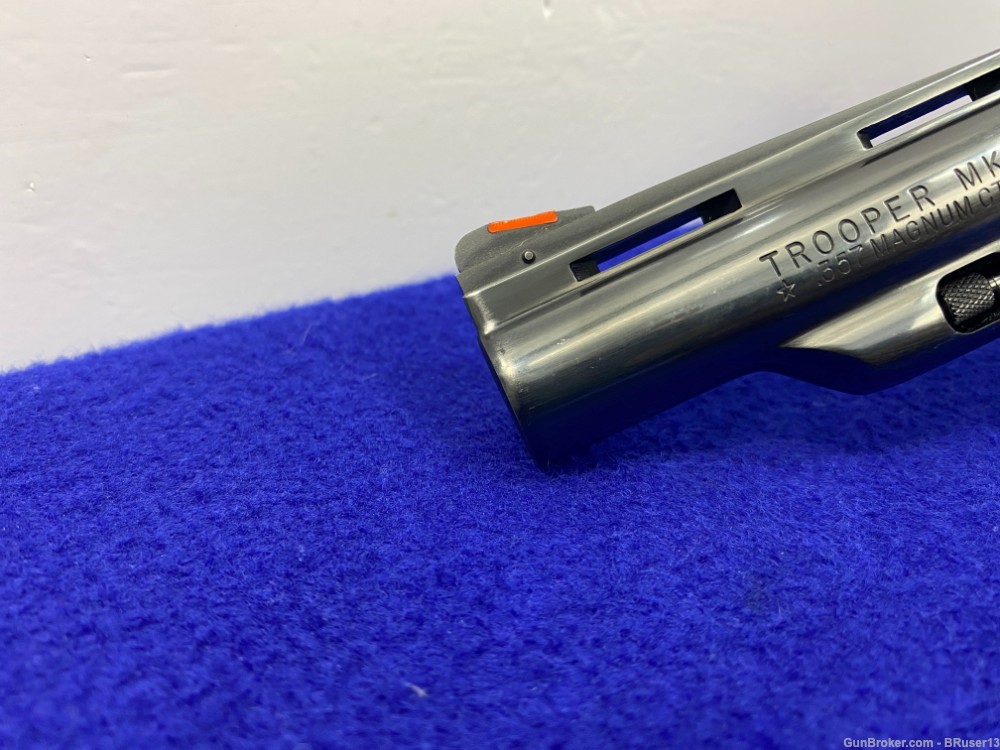 1982 Colt Trooper Mark V .357 Mag Blue 6" *RARE LOW PRODUCTION MODEL*-img-13