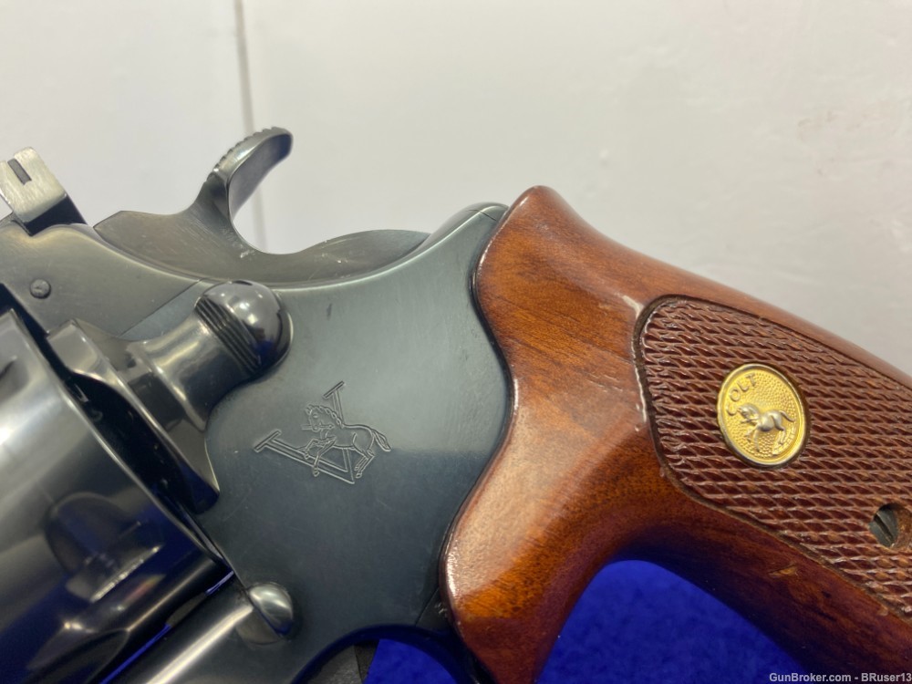1982 Colt Trooper Mark V .357 Mag Blue 6" *RARE LOW PRODUCTION MODEL*-img-4