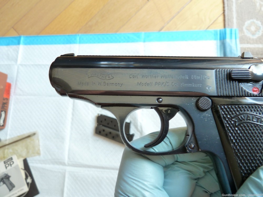 Walther PPK/S 1970 with the box,2 magazines and test target-img-4
