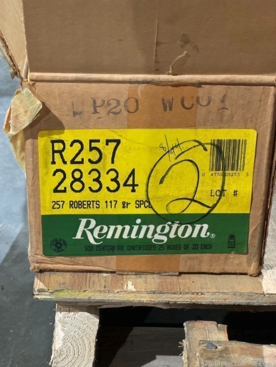 Remington 257 Roberts Ammunition Core-Lokt 117 Grain Soft Point-img-1