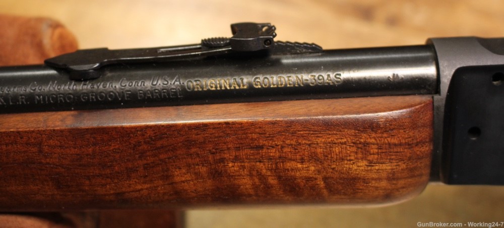 Marlin Original Golden-39AS, 22LR, Lever Action Rifle w Williams Sights-img-5