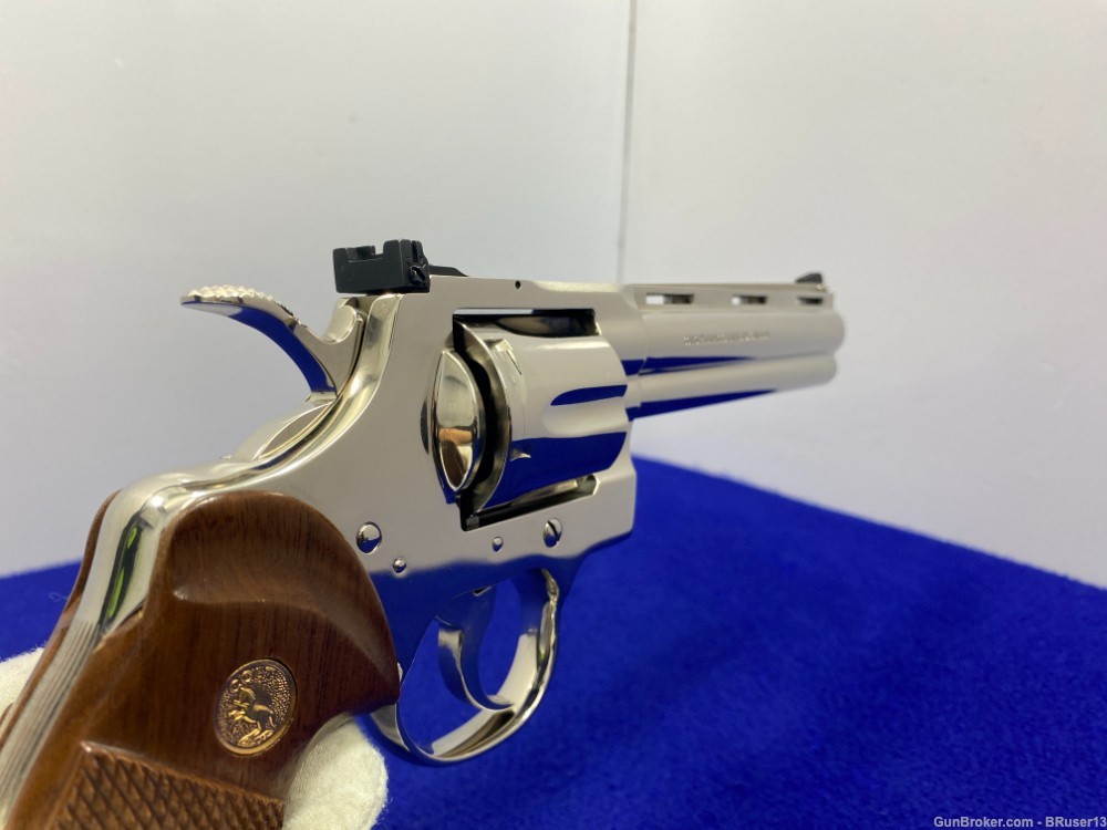 Colt Python .357 Mag Nickel 6" -JAW-DROPPING SNAKE SERIES- Collectible Colt-img-40