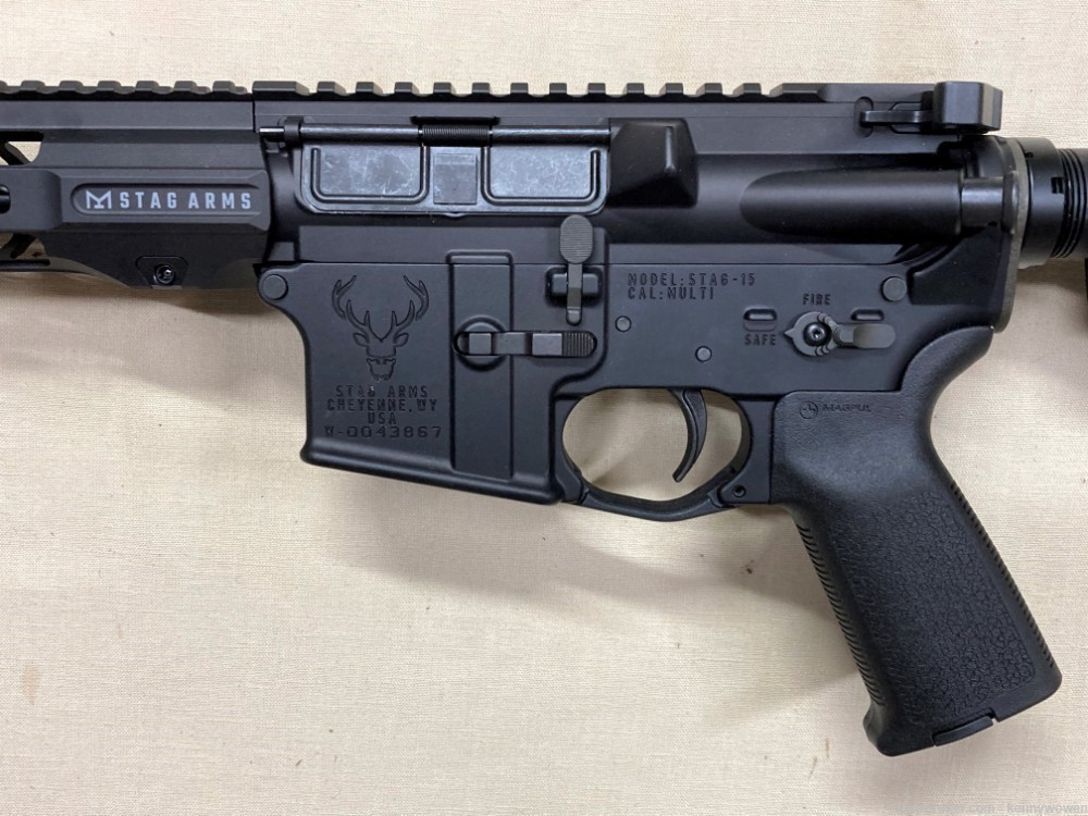AR-15 Custom Stag Arms Stag-15 Left hand 5.56 MLok 16" 5.5# trigger-img-2