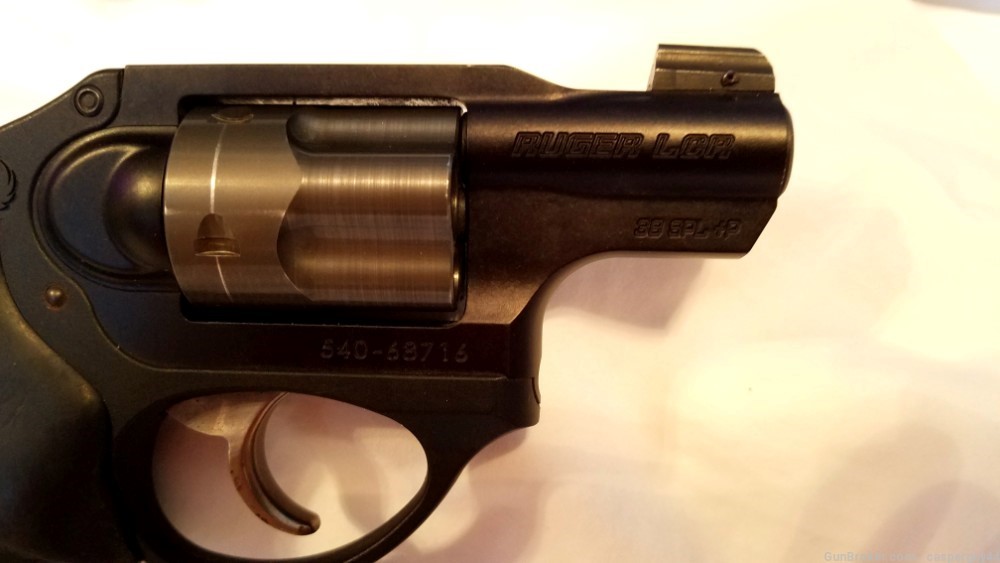 Ruger LCR .38spl with upgraded springs Hammerless DA -img-2