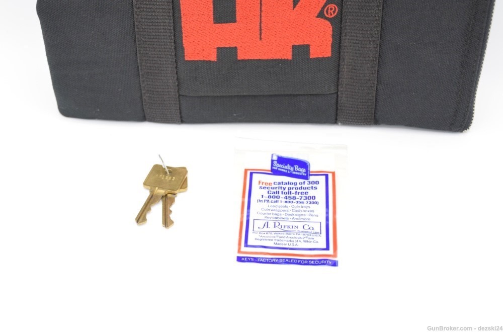 HECKLER & KOCH HK BANK BAG/LOCAKBLE PADDED BAG CASE P7 VP9 P30 MP7 P9S HK45-img-3