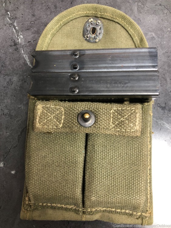 M1 Carbine pouch 1943 and 2 magazines marked SW-img-0