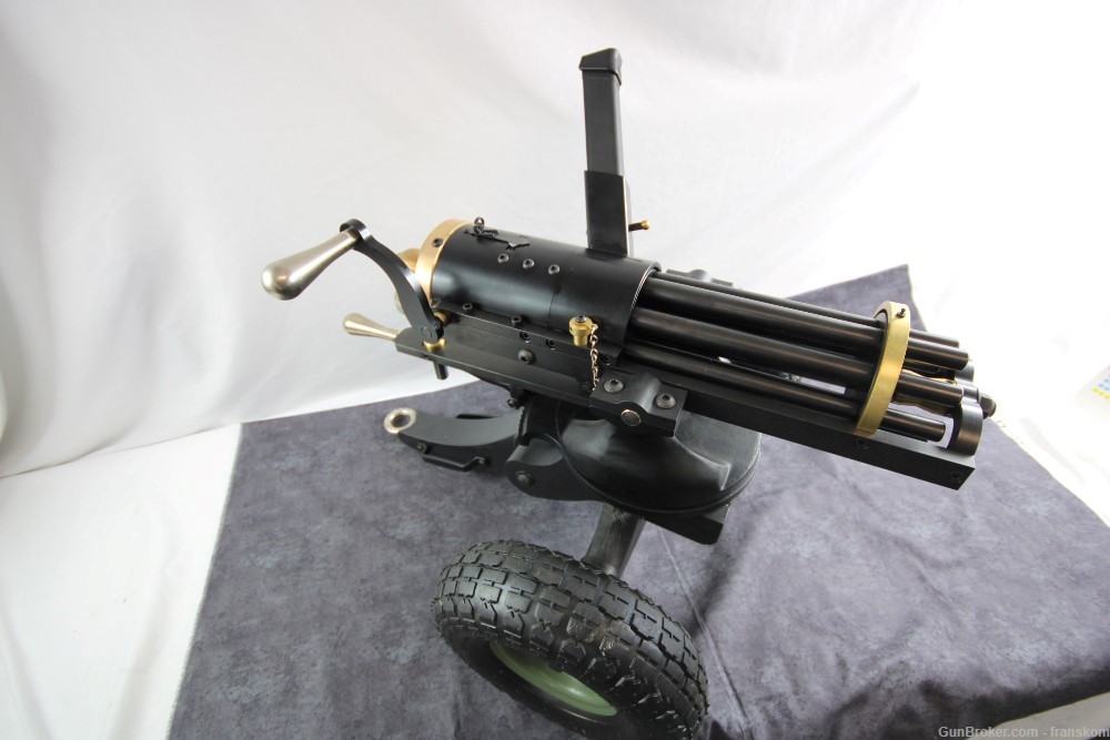 Tippman Armory 9 MM Gatling Gun with Eight 10" Barrels and 32 Rd Glock Mag-img-5
