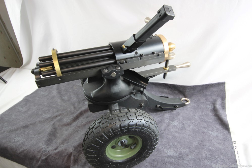 Tippman Armory 9 MM Gatling Gun with Eight 10" Barrels and 32 Rd Glock Mag-img-6