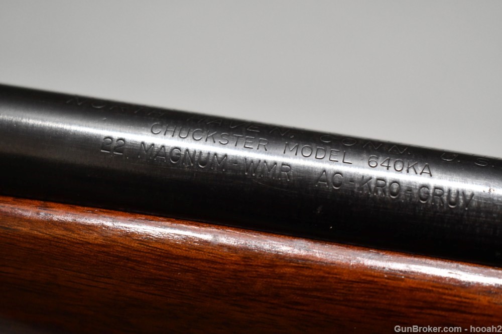 Mossberg 640KA Chuckster Bolt Action Rifle 22 Magnum WMR READ C&R-img-34