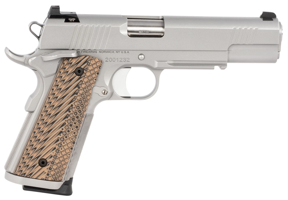 Dan Wesson Specialist 9mm Luger Pistol 5 Stainless 01807-img-0