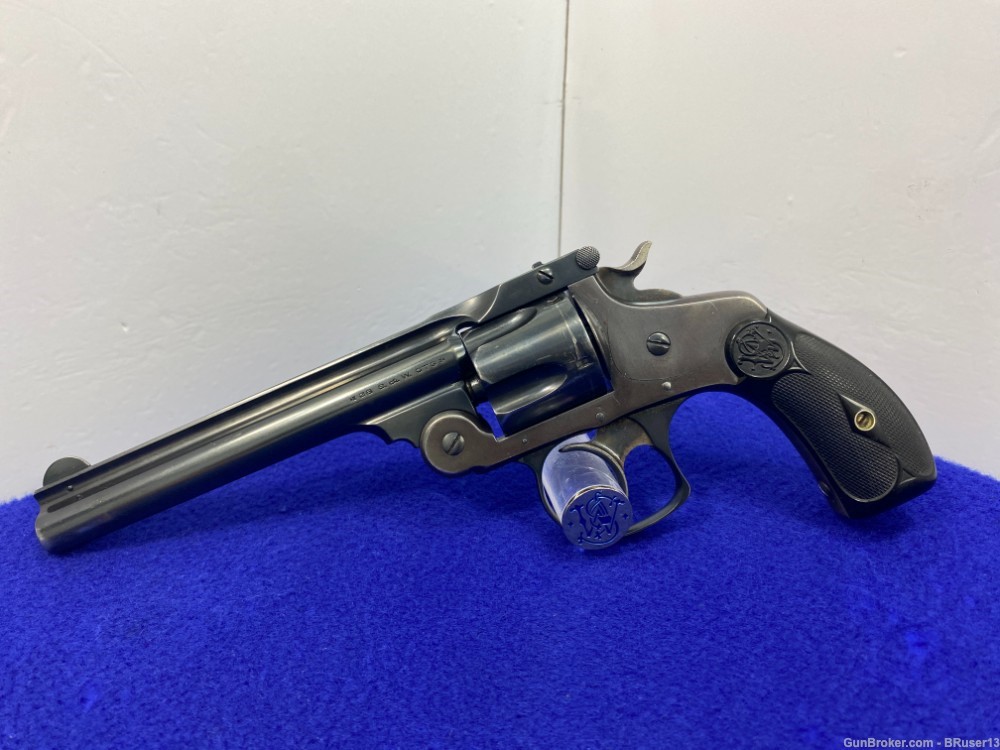 Smith Wesson Double-Action .38 S&W Blue 5" *COLLECTIBLE 4TH MODEL* Amazing-img-6