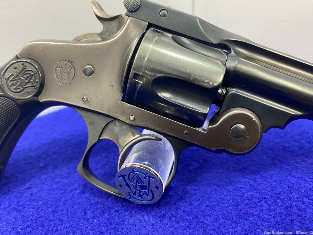 Smith Wesson Double-Action .38 S&W Blue 5" *COLLECTIBLE 4TH MODEL* Amazing-img-24