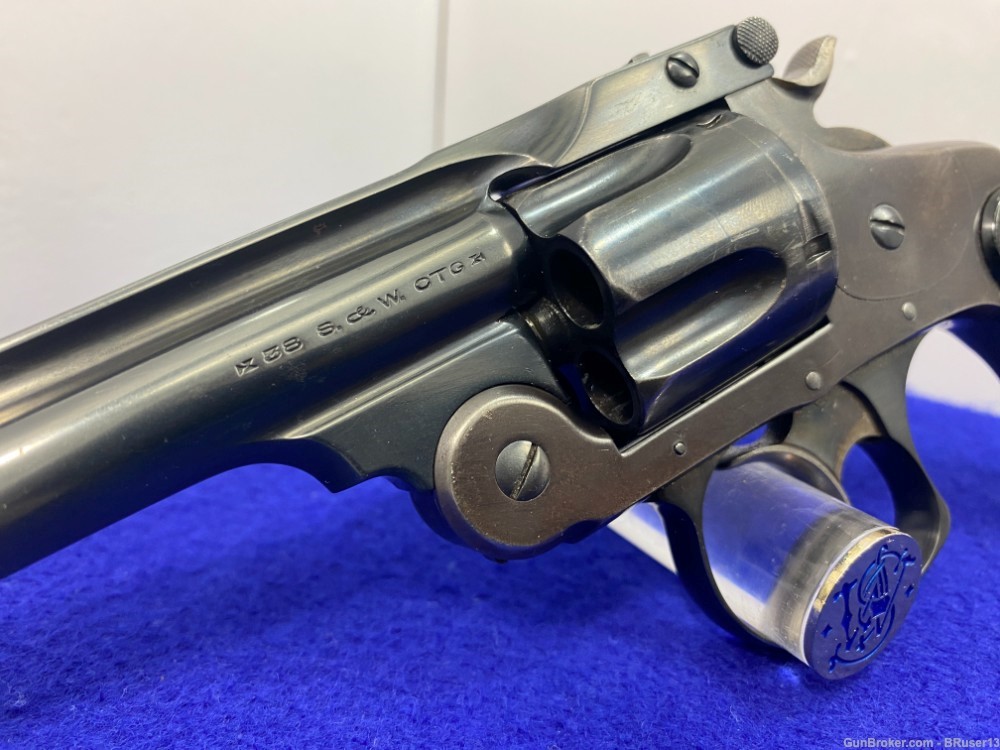 Smith Wesson Double-Action .38 S&W Blue 5" *COLLECTIBLE 4TH MODEL* Amazing-img-11