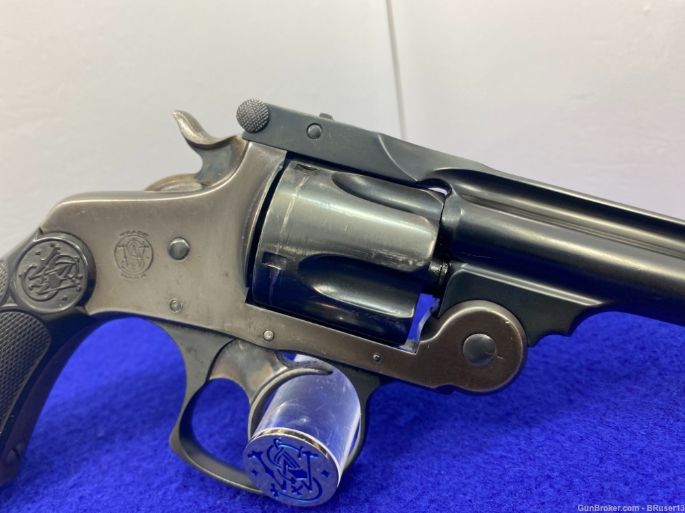 Smith Wesson Double-Action .38 S&W Blue 5" *COLLECTIBLE 4TH MODEL* Amazing-img-28