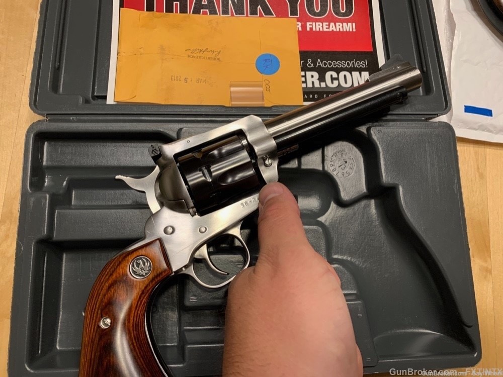 “Pinto” 8-Shot .327 Ruger Blackhawk 1 of 75 Authentication Letter-img-1