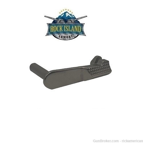 Rock Island Armory 1911 Slide Stop 9mm / .38 Super, Polished Nickel 906SHP-img-0