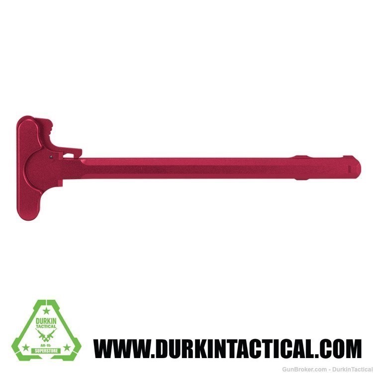  AR-15 Mil Spec Standard Charging Handle, Red-img-0