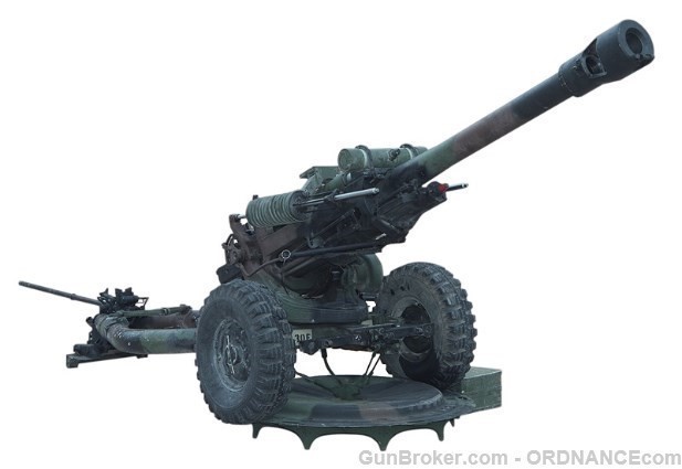 105mm H.E. howitzer INERT M1 shell round inert projectile fuze case casing-img-24