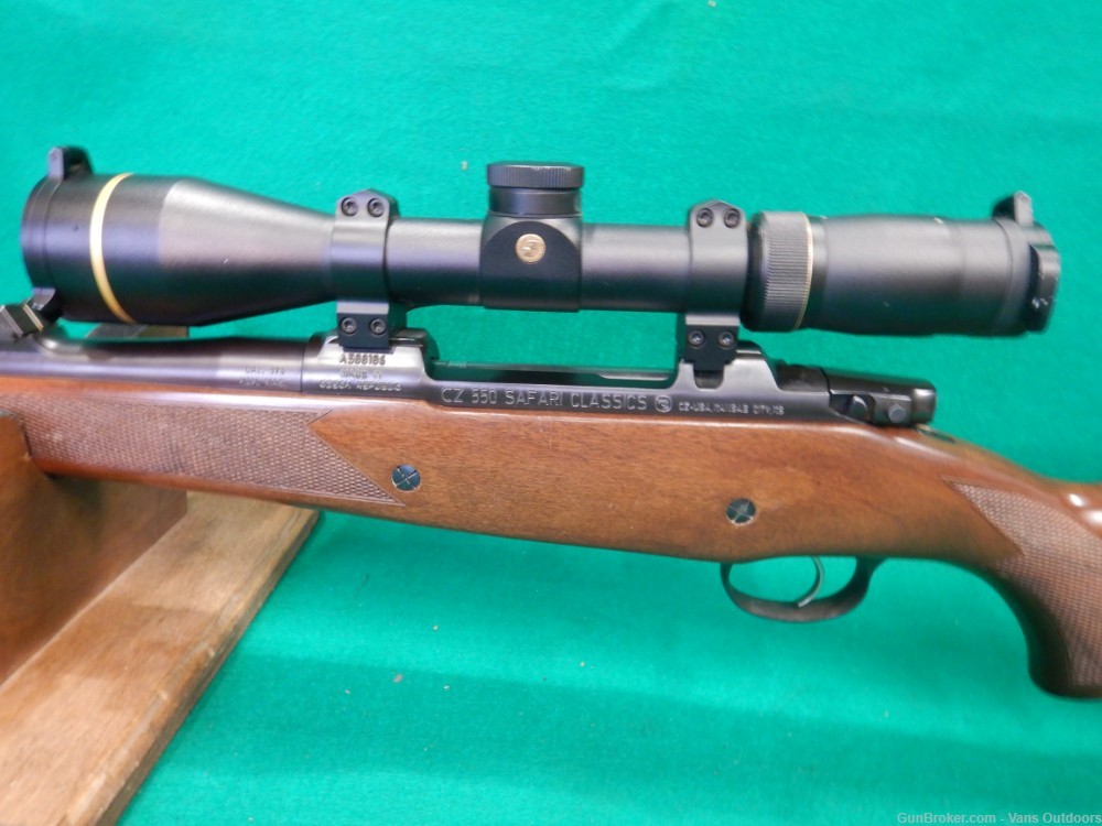 CZ-USA 550 Safari Classic 375 H&H Magnum Rifle W/ Scope-img-6