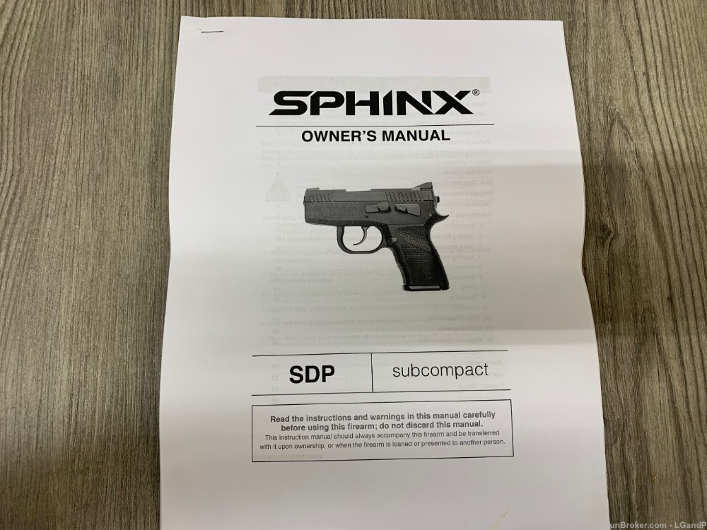 Kriss Sphinx SDP Compact 9mm w/ Box-img-27