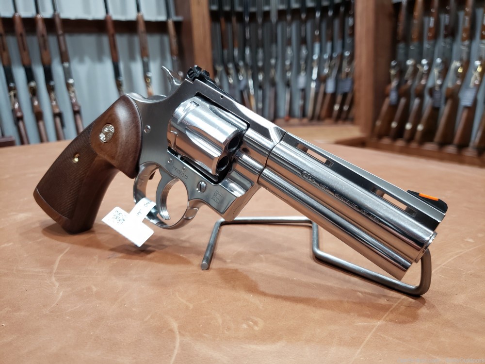 Colt PYTHON 357 Mag Stainless Steel 4.25" Revolver NO RESERVE-img-7