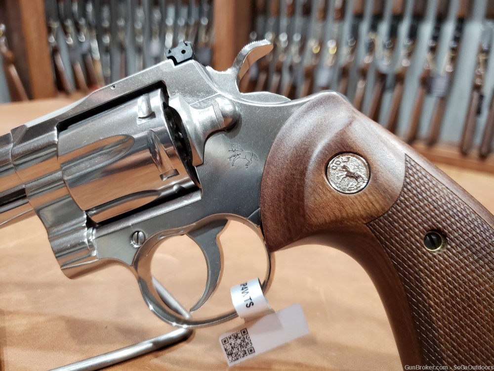 Colt PYTHON 357 Mag Stainless Steel 4.25" Revolver NO RESERVE-img-3