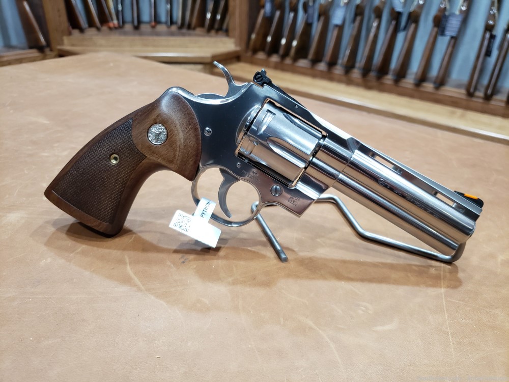 Colt PYTHON 357 Mag Stainless Steel 4.25" Revolver NO RESERVE-img-6