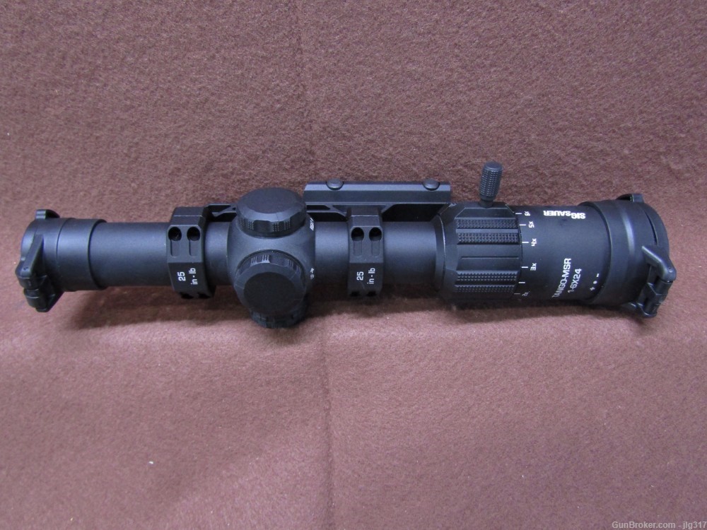 Sig Sauer Tango-MSR 1-6x24 mm Illuminated Tactical Rifle Scope-img-5