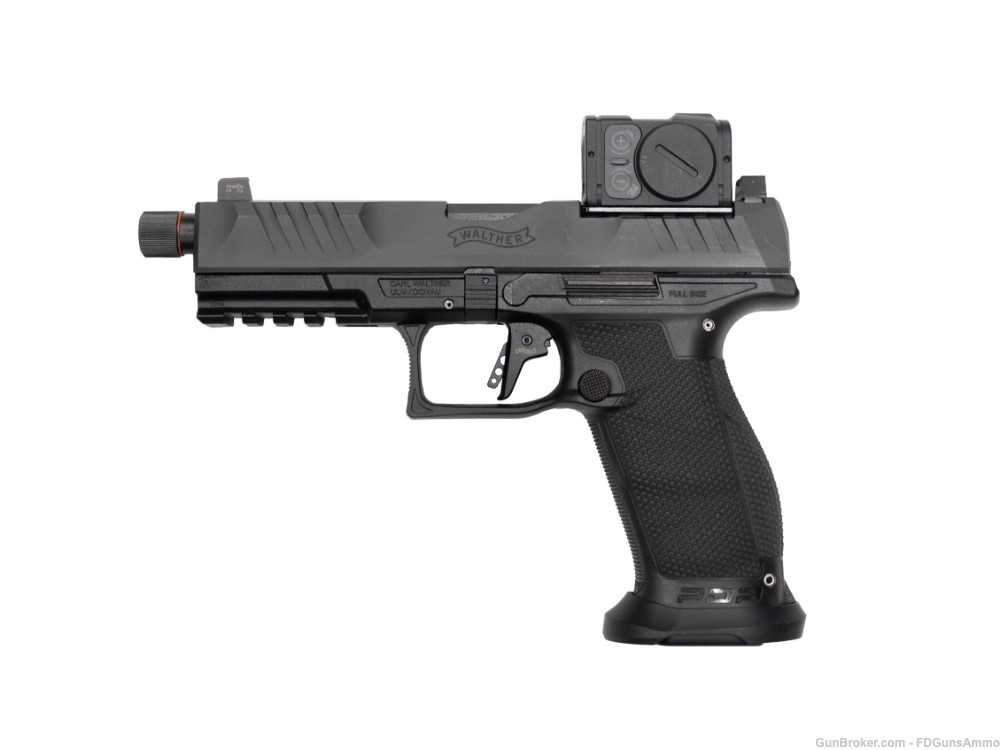 Walther Arms PDP Pro SD 9mm 5.10" Threaded 18+1 W/ Aimpoint Arco P2 7 Mags-img-0