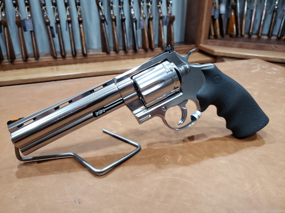 Colt ANACONDA 44 Magnum Stainless 6" Revolver NO RESERVE-img-0
