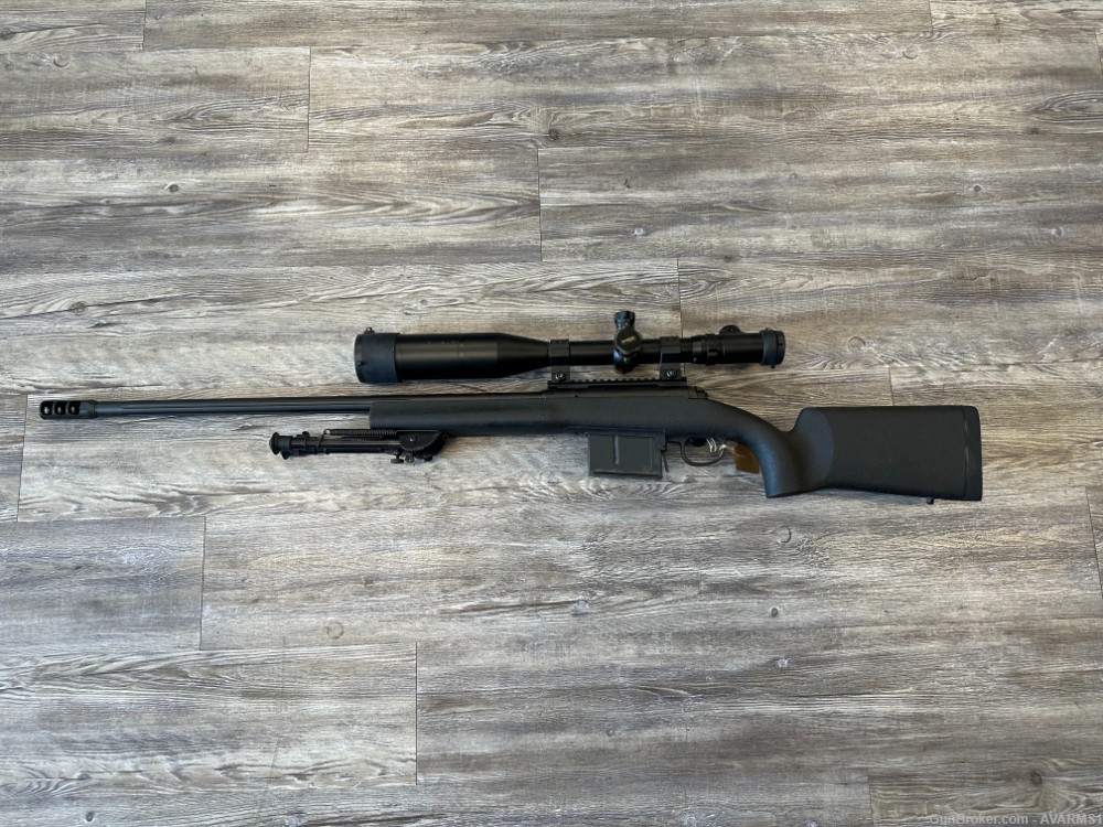 USED, Savage Model 10 .338 Lapua Magnum with scope -img-1