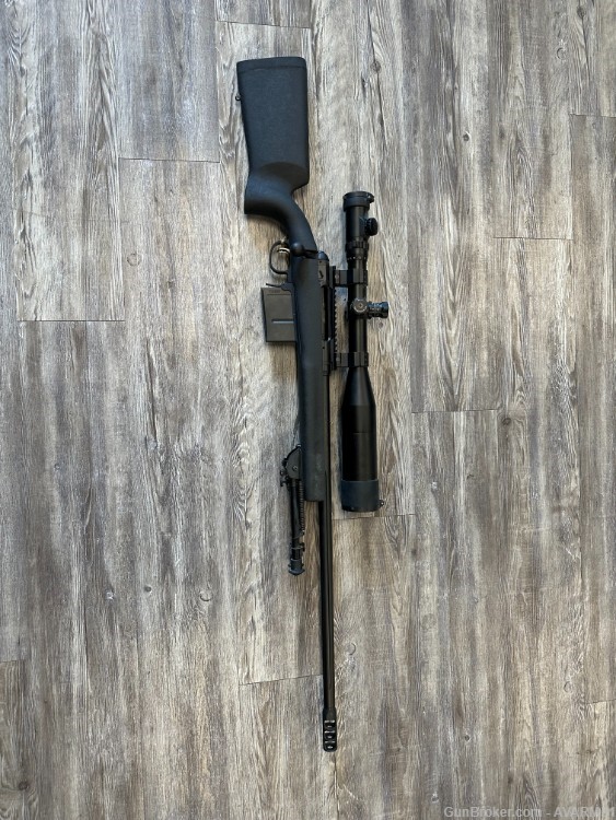 USED, Savage Model 10 .338 Lapua Magnum with scope -img-0