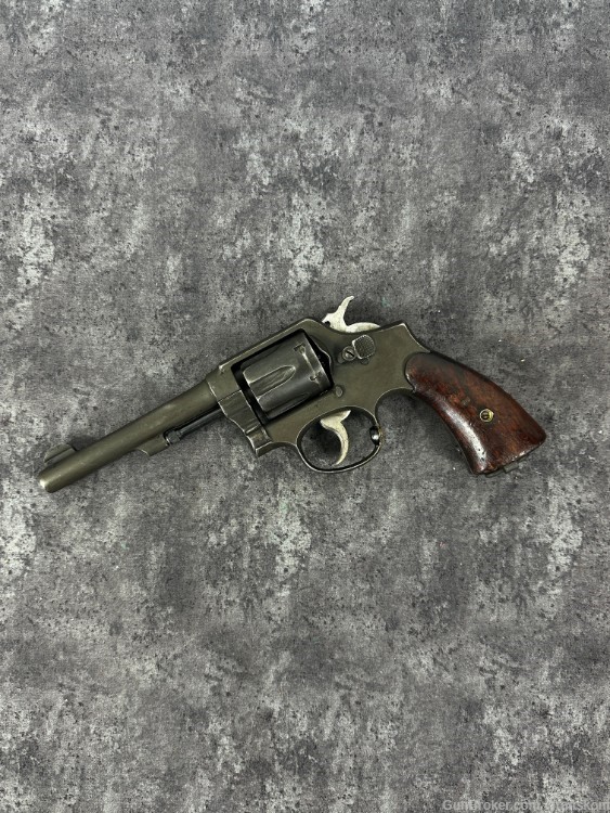 Smith & Wesson Victory Model "Lend Lease" British in 38 S&W with 5" Barrel-img-0