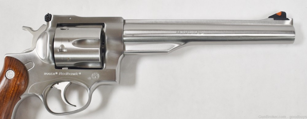 1996 Ruger Redhawk 44 Mag 7.5" Satin Stainless DA/SA 7.5" 05001 PENNY SALE-img-3