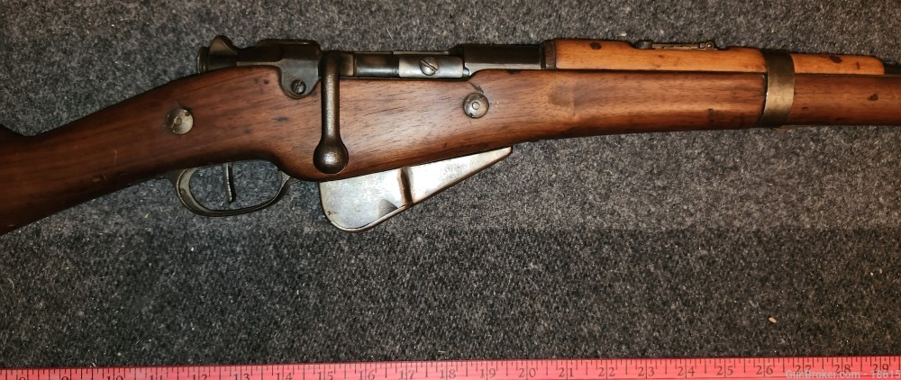1916 WWI French CHATELLERAULT Berthier-Mannlicher Model 8mm LEBEL Carbine-img-2