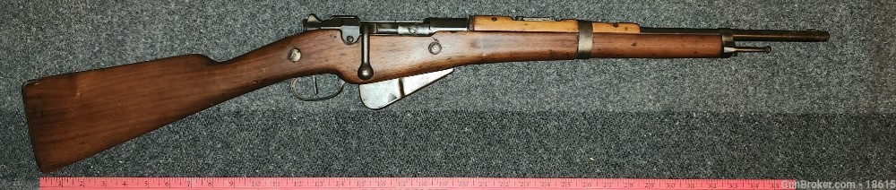 1916 WWI French CHATELLERAULT Berthier-Mannlicher Model 8mm LEBEL Carbine-img-0