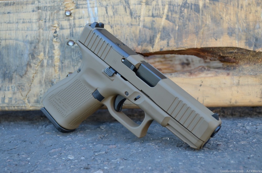 Glock 19 Gen 5 MOS X-Werks FDE G5 9mm RMR Ready Optic Ready-img-1