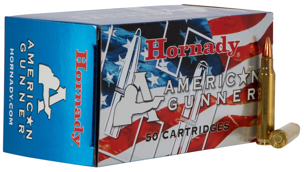 Hornady American Gunner .223 Rem 55grn Hollow Point 50 Rounds Per Box-img-0