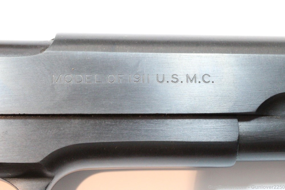 Colt MODEL OF 1911 45 ACP with USMC Fantasy Marked Slide U.S.M.C.-img-2