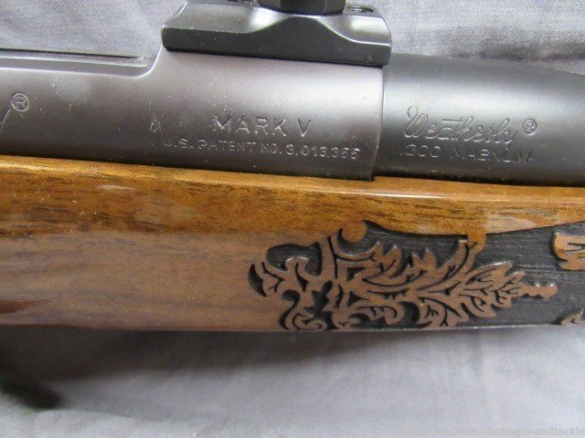 Weatherby Mark V LH Bolt Action 300 Magnum Weatherby Made in W. Germany-img-30