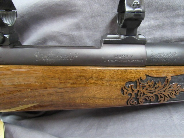 Weatherby Mark V LH Bolt Action 300 Magnum Weatherby Made in W. Germany-img-21
