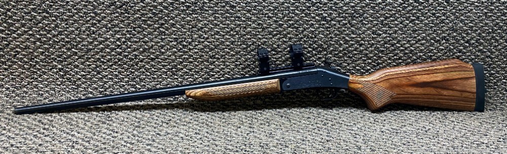 H&R Handi Rifle 25-06 Rem Blued Finish Wood Furniture 26" BBL Single Shot-img-0