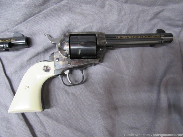 Ruger Vaquero 45 Cal. NRA Gun of The Year 2009 Matched Set  W/ BOX & PAPERS-img-7