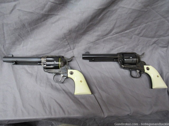Ruger Vaquero 45 Cal. NRA Gun of The Year 2009 Matched Set  W/ BOX & PAPERS-img-0