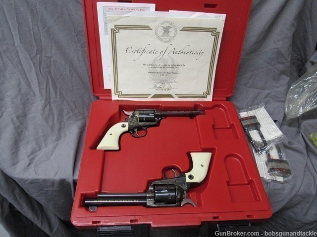 Ruger Vaquero 45 Cal. NRA Gun of The Year 2009 Matched Set  W/ BOX & PAPERS-img-24