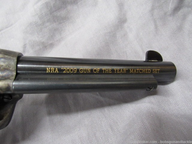 Ruger Vaquero 45 Cal. NRA Gun of The Year 2009 Matched Set  W/ BOX & PAPERS-img-16
